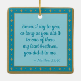 Ornamento De Cerâmica Rua. Vítima de Aloysius & Plague (M 006)