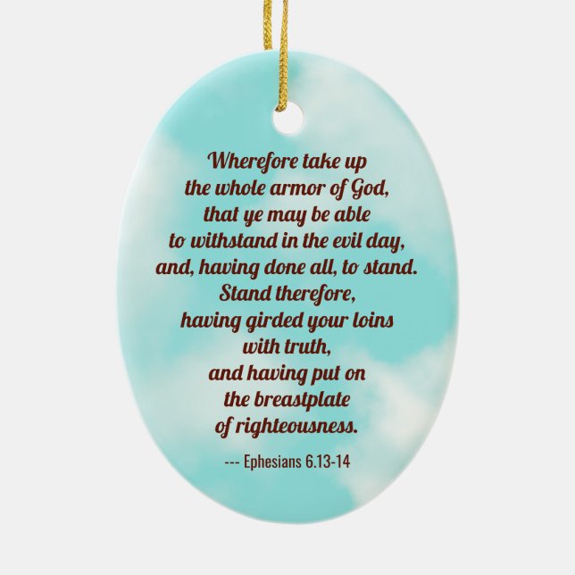 Ornamento De Cerâmica Ruas. Florim com Balde (céu limpo; M 019) (Verso)