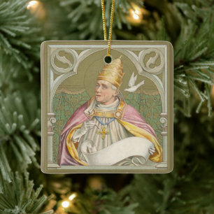 Ornamento De Cerâmica Ruas Pope. Gregory o Excelente (M 067)