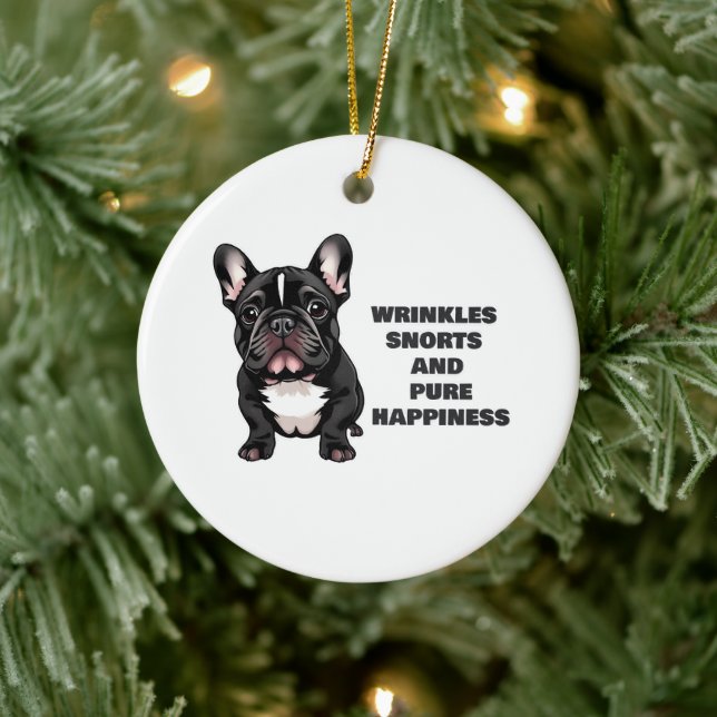 Ornamento De Cerâmica Rugas, nervos e pura felicidade (Árvore)