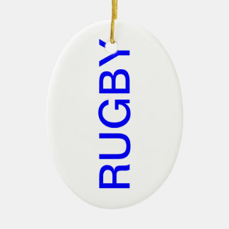 ORNAMENTO DE CERÂMICA RUGBY