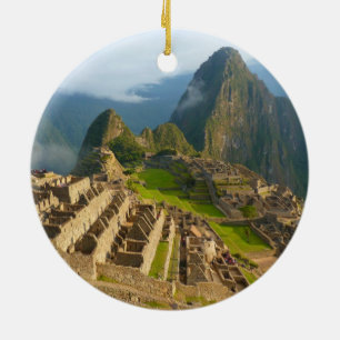 Ornamento De Cerâmica Ruínas de Machu Picchu