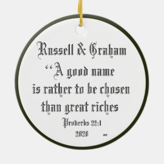 ORNAMENTO DE CERÂMICA RUSSELL & GRAHAM