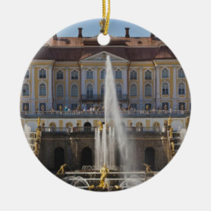 Ornamento De Cerâmica Rússia, Santo Petersburgo, Peterhof, Grand Palace