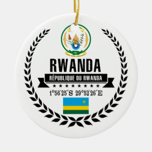 Ornamento De Cerâmica Rwanda
