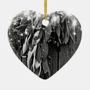 Ornamento De Cerâmica Sábio claro da cintilação