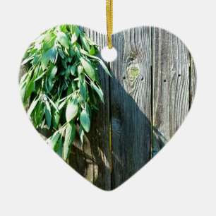 Ornamento De Cerâmica Sábio rústico