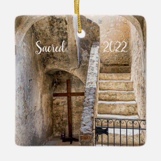 Ornamento De Cerâmica Sagrado e Simbólico, (Frente)