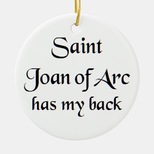 Ornamento De Cerâmica saint joan of arc coffee mug (Frente)