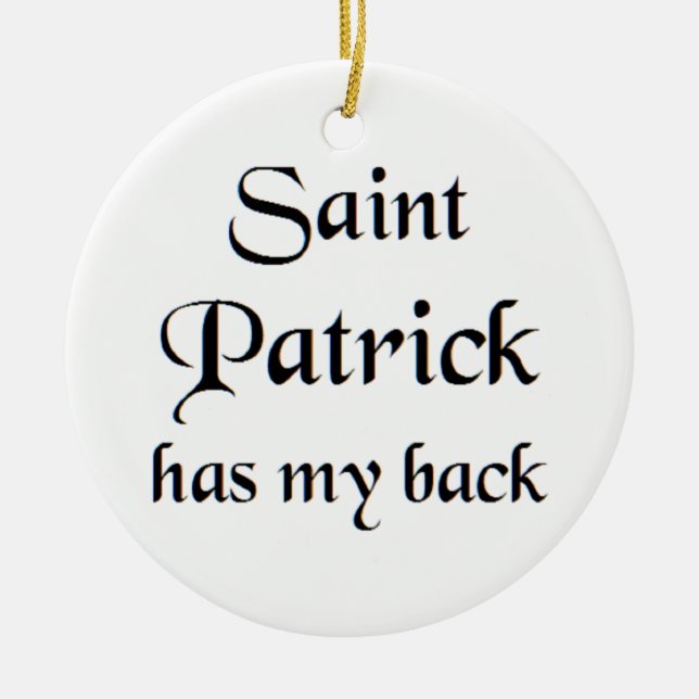 Ornamento De Cerâmica saint patrick coffee mug (Frente)