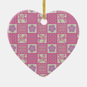 Ornamento De Cerâmica sakura