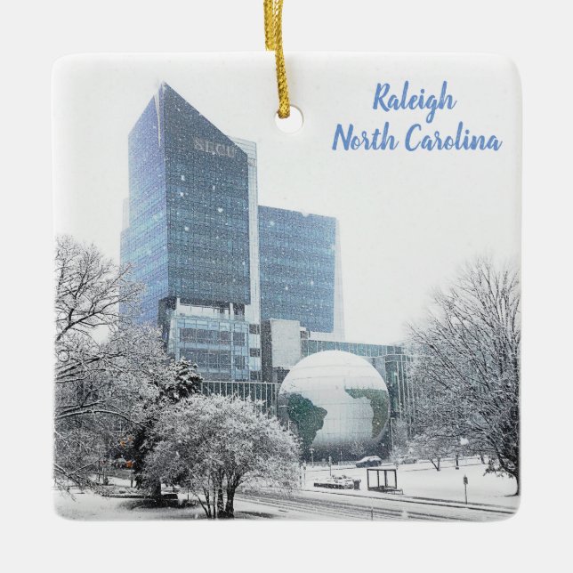 Ornamento De Cerâmica Sala do Museu de Ciências do Café de Natal (Frente)