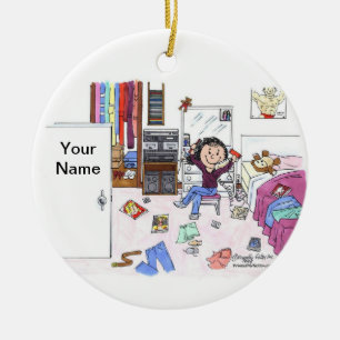 Ornamento De Cerâmica Sala dos adolescentes