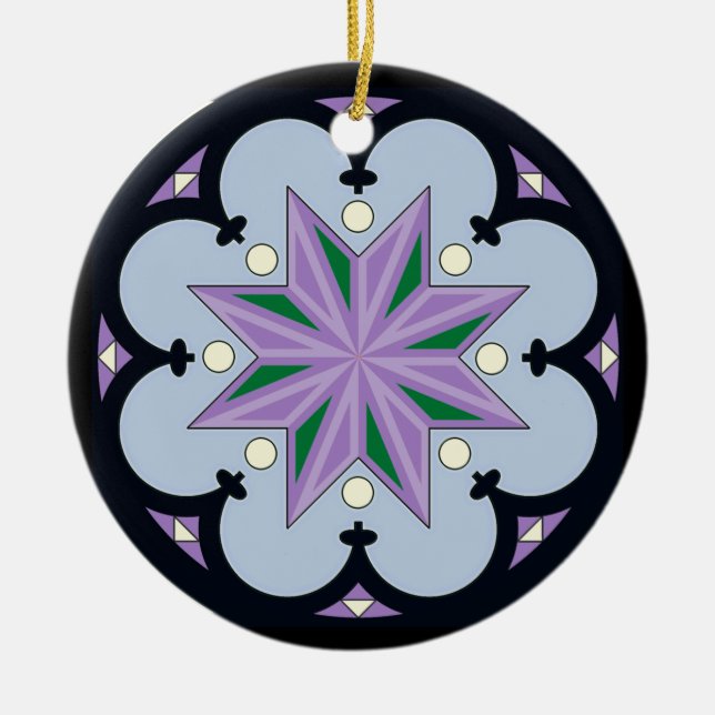 Ornamento De Cerâmica Salamanca (Frente)