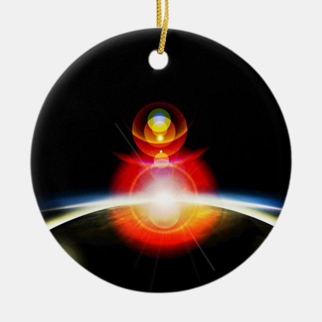 Ornamento De Cerâmica Saldo (Frente)