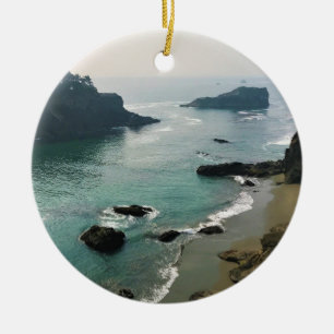 Ornamento De Cerâmica Samuel H. Boardman, Oregon Coast