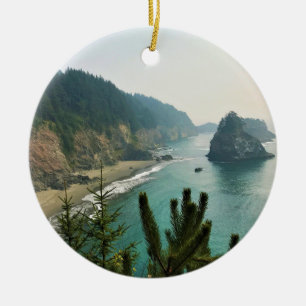 Ornamento De Cerâmica Samuel H. Boardman, Oregon Coast