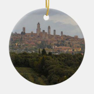 Ornamento De Cerâmica San Gimignano, Italia