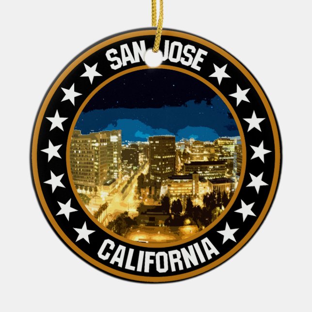 Ornamento De Cerâmica San Jose (Frente)