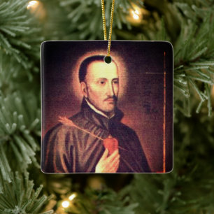 Ornamento De Cerâmica San Roque González de Papais noeis Cruz