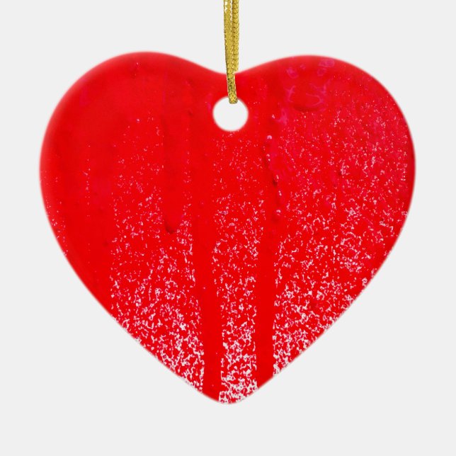 Ornamento De Cerâmica sangue derramado (Frente)