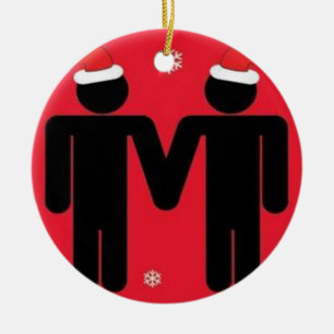 Ornamento De Cerâmica Santa alegres