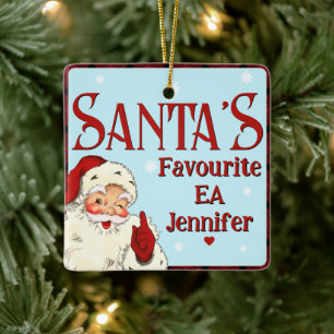 Ornamento De Cerâmica Santas Favorite EA