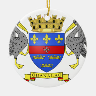 Ornamento De Cerâmica Santo Barthelemy