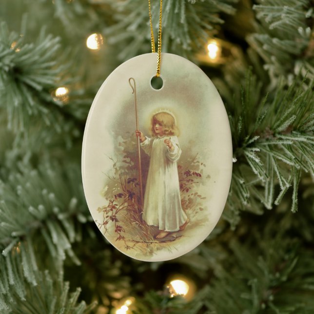 Ornamento De Cerâmica Santo Filho (Árvore)