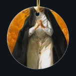 Ornamento De Cerâmica Santo Margaret Mary Alacroco Heart - Giaquinto<br><div class="desc">Santo Margaret Mary Alacroco Heart - Giaquinto</div>