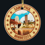 Ornamento De Cerâmica Santo Paul<br><div class="desc">Santo Paul</div>