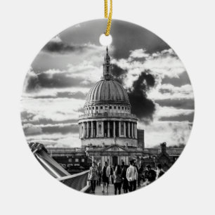 Ornamento De Cerâmica Santo Pauls Catedral Londres.