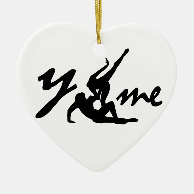 Ornamento De Cerâmica santo valentin você e eu (Frente)
