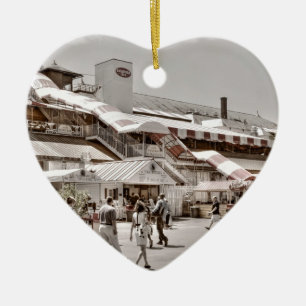 Ornamento De Cerâmica Saratoga 1864