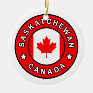 Ornamento De Cerâmica Saskatchewan Canada