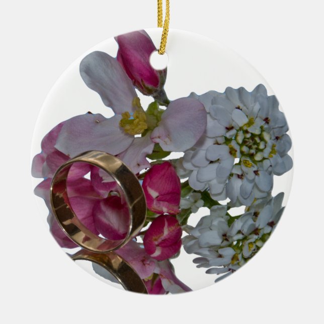 Ornamento De Cerâmica Saudações - Saúde (Frente)