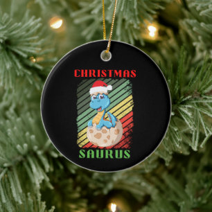 ORNAMENTO DE CERÂMICA SAUROS DE NATAL