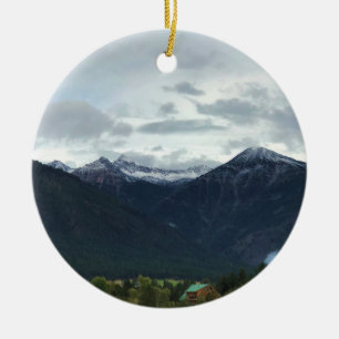 Ornamento De Cerâmica Sawtooth & Hurricane Point, OU