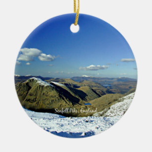 Ornamento De Cerâmica Scafell Pike, Inglaterra