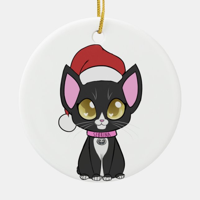 Ornamento De Cerâmica Sebrina Ornament! (Frente)