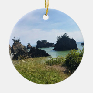 Ornamento De Cerâmica Secret Beach, Samuel H. Boardman, Oregon