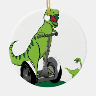 Ornamento De Cerâmica Segwayasaurus