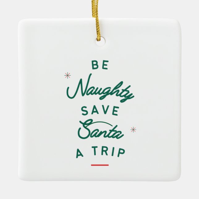 Ornamento De Cerâmica Seja maroto (Frente)