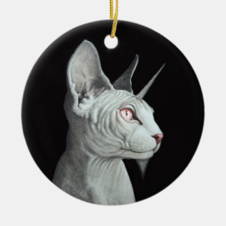 Ornamento De Cerâmica Seja positivo - Unikitty