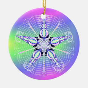 Ornamento De Cerâmica Semente cósmica RePHIning