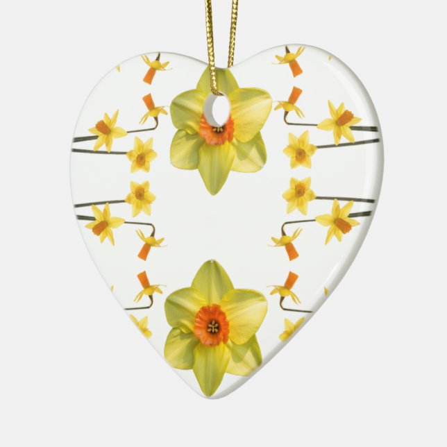 Ornamento De Cerâmica Sempre Primavera (Esquerda)