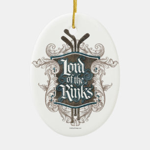 Ornamento De Cerâmica Senhor Dos Rinks (Hóquei)