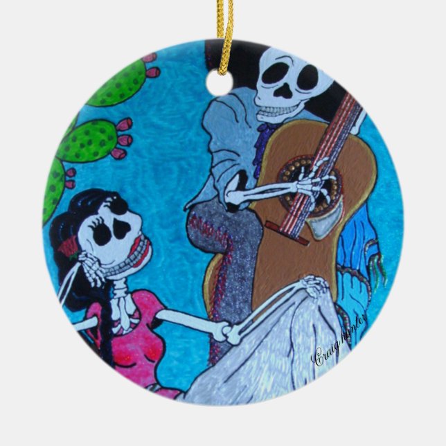 Ornamento De Cerâmica Serenade (Frente)