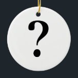 Ornamento De Cerâmica ? (Série do teclado)<br><div class="desc">? 
 Poço? Vá adiante,  faça sua pergunta e talvez eu responderei a sua pergunta com uma pergunta.</div>