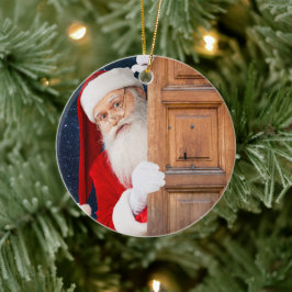Ornamento De Cerâmica Seu Natal Feliz Natal Nome